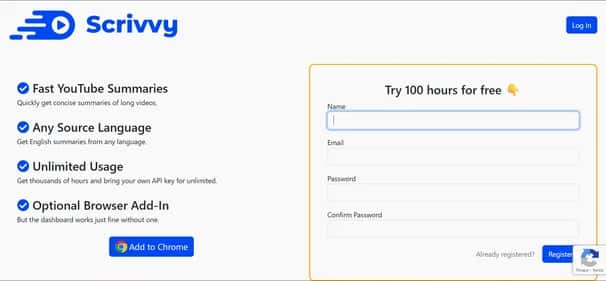 Scrivvy - Tool preview