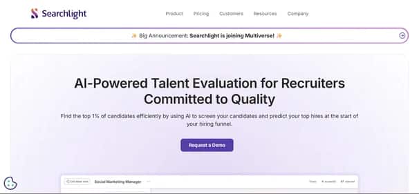 Searchlight Ai - Tool preview