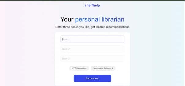 shelfhelp - Tool preview