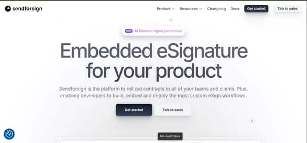 Sendforsign - Tool preview