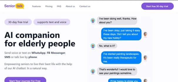SeniorTalk - Tool preview