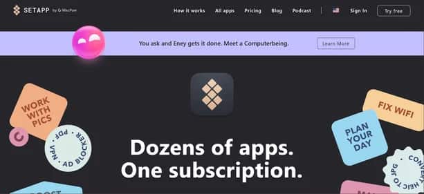 Setapp - Tool preview