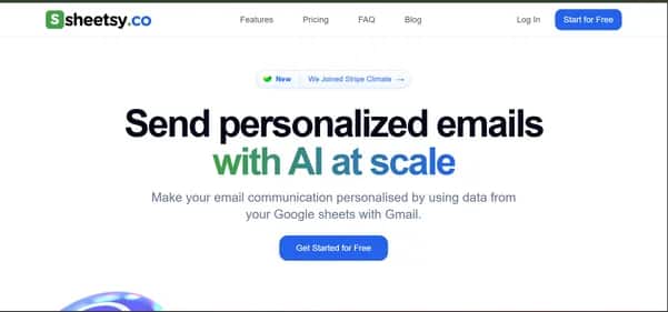 Sheetsy Ai - Tool preview