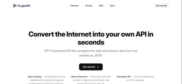SingleAPI - Tool preview