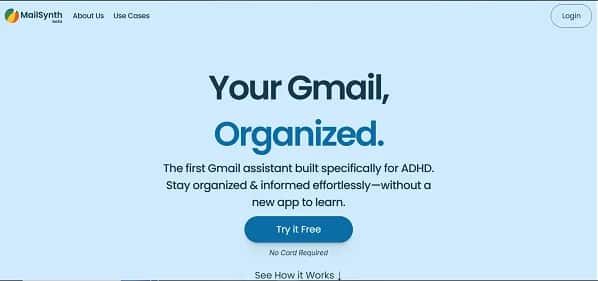 MailSynth - Tool preview