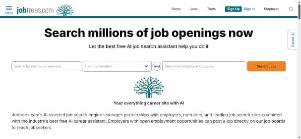 JobTrees - Tool preview