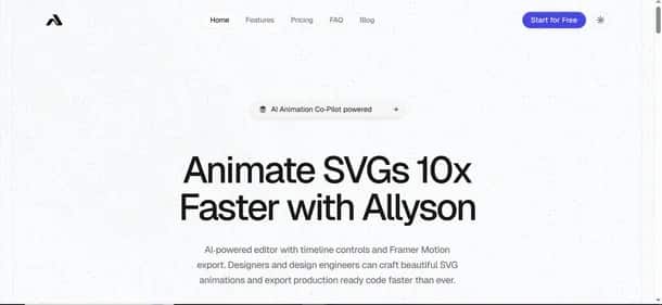 Allyson.ai - Tool preview