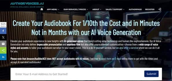 AuthorVoices - Tool preview