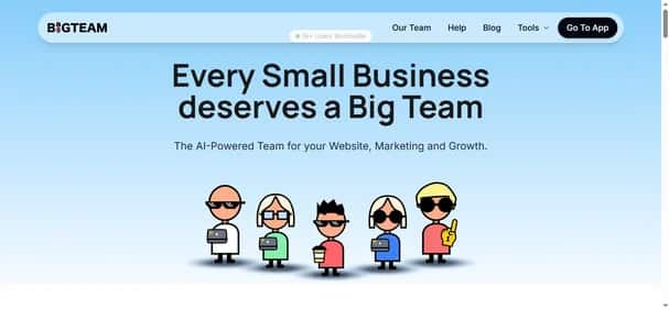 BigTeam AI - Tool preview
