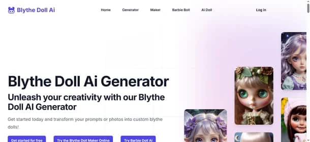 Blythe Doll AI - Tool preview