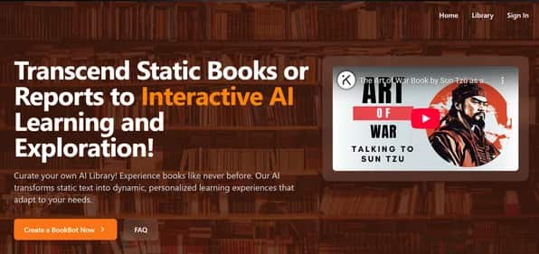 BookBot - Tool preview
