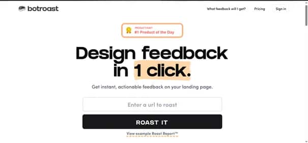 Botroast - Tool preview