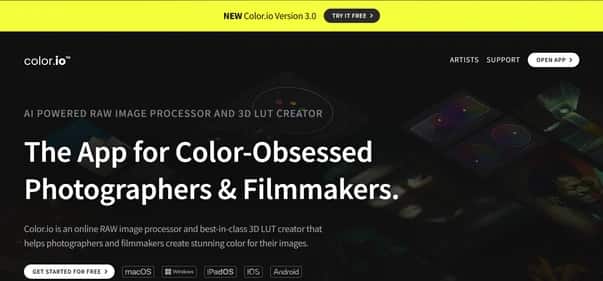 Color.io - Tool preview