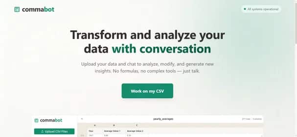 Commabot - Tool preview