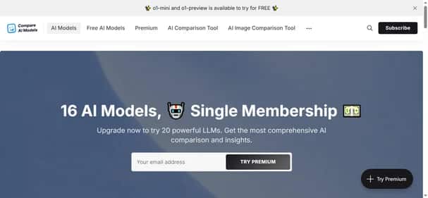 Parea AI Models - Tool preview