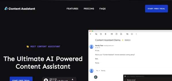ContentAssistant - Tool preview