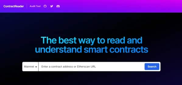ContractReader - Tool preview