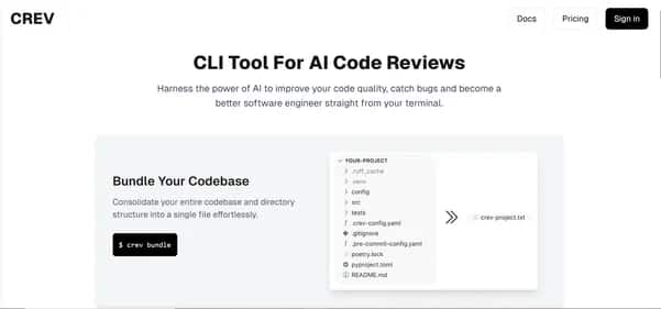 Crevcli - Tool preview