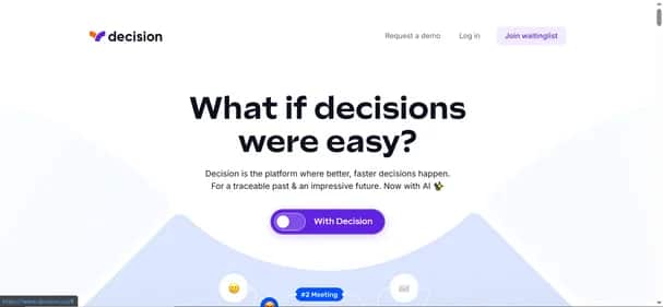 Decision.so - Tool preview