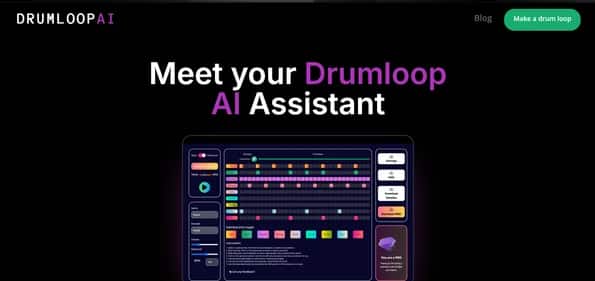 DrumLoop AI - Tool preview