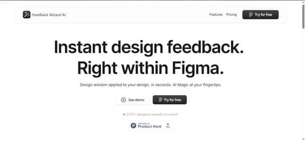 Feedback Wizard - Tool preview