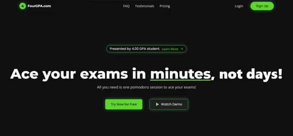 Four GPA - Tool preview