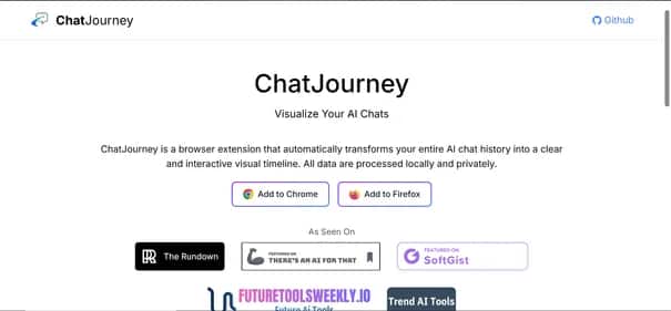 ChatJourney - Tool preview