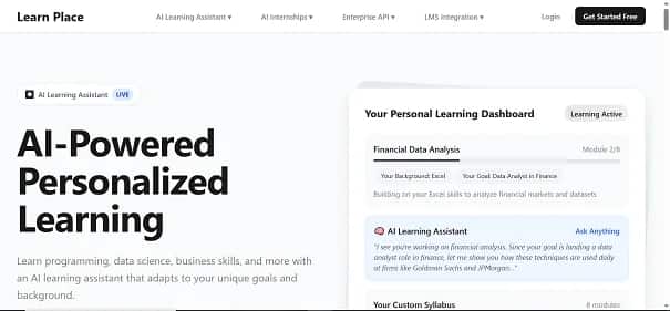 Learn Place - Tool preview