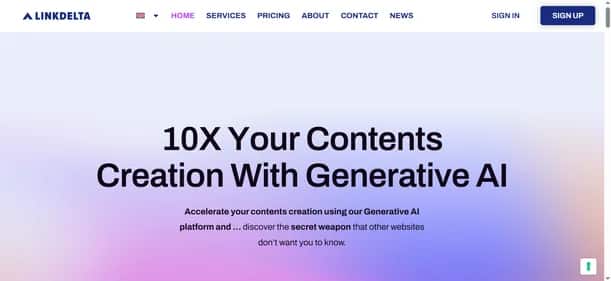 Linkdelta - Tool preview