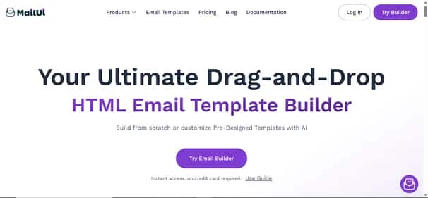 MailUI - Tool preview