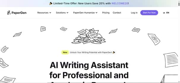 PaperGen - Tool preview