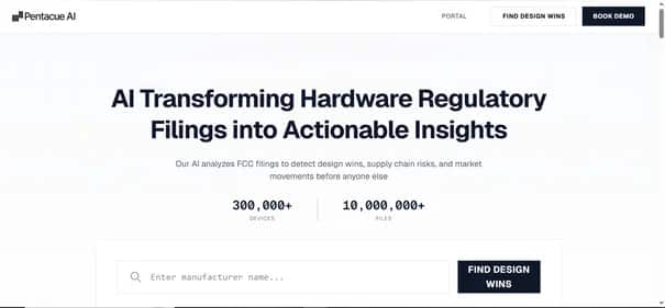 Pentacue AI - Tool preview