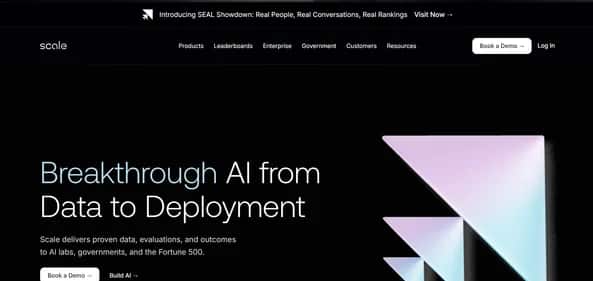 Scale AI - Tool preview
