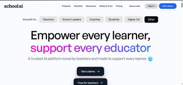 SchoolAI - Tool preview