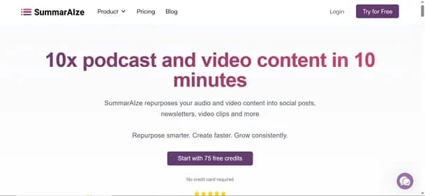 SummarAIze - Tool preview