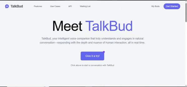 TalkBud - Tool preview