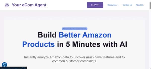 Your eCom Agent - Tool preview