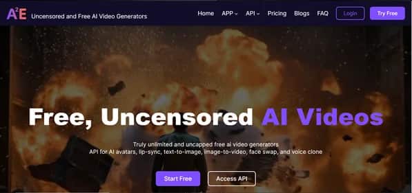 A2E AI - Tool preview