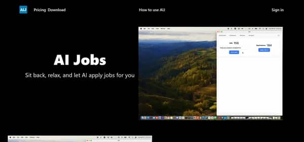 AIJ AI Jobs - Tool preview