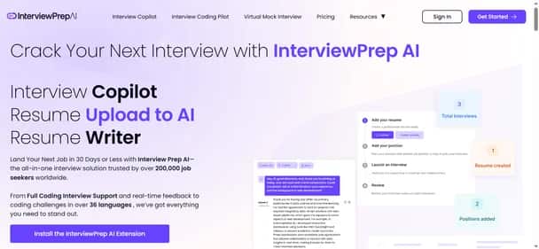 ALInterviewPrep - Tool preview