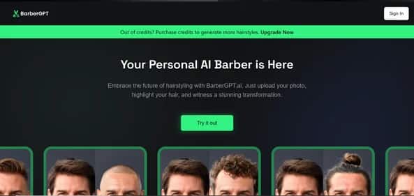 BarberGPT - Tool preview