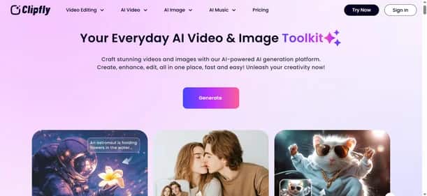 ClipFly - Tool preview