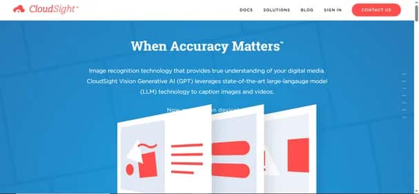 CloudSight AI - Tool preview