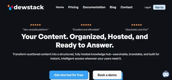Dewstack - Tool preview
