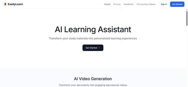 EasilyLearn - Tool preview