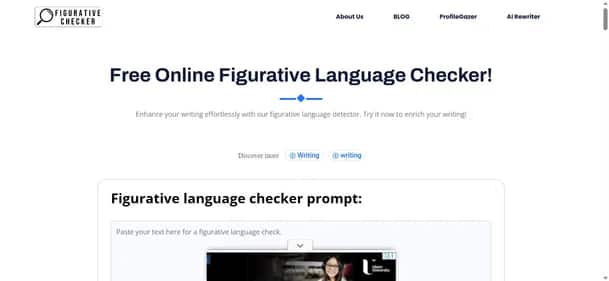 Figurative Checker - Tool preview