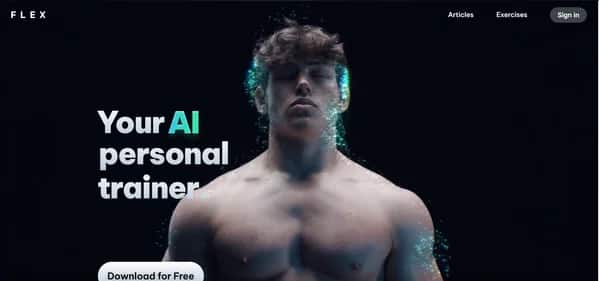 Flex AI Personal Trainer - Tool preview