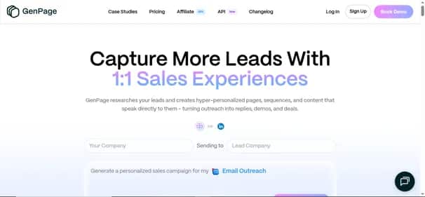 GenPage - Tool preview