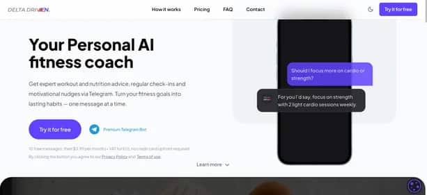 Delta Driven Bot - Tool preview