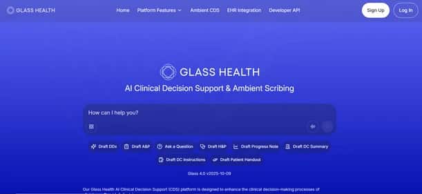 Glass Health - Tool preview